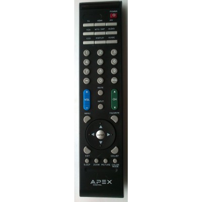 CONTROL REMOTO PARA TV DIGITAL / APEX
